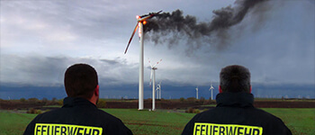 Extinguishing Wind Turbine Fires